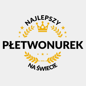 Najlepszy Płetwonurek Na Świecie - Męska Koszulka Biała