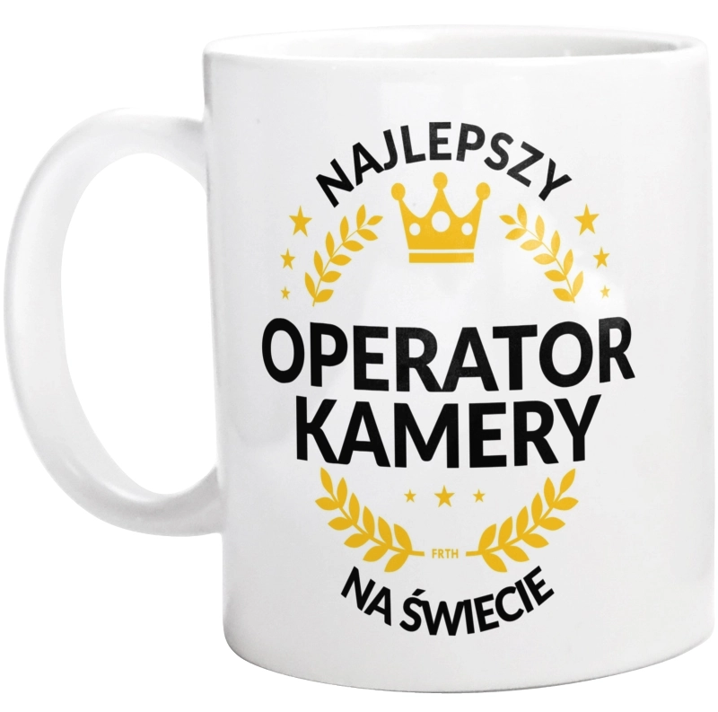 Najlepszy Operator Kamery Na Świecie - Kubek Biały