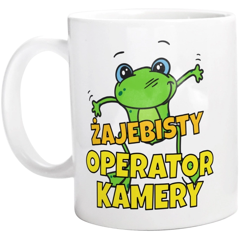 Żajebisty Operator Kamery - Kubek Biały