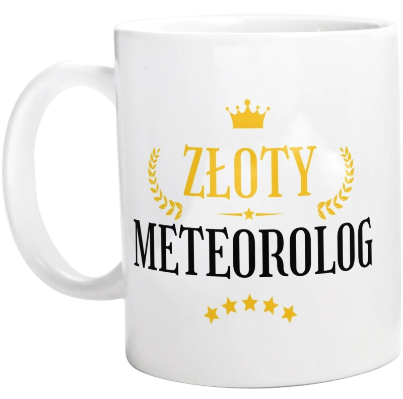 Złoty Meteorolog - Kubek Biały