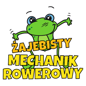 Żajebisty Mechanik Rowerowy - Kubek Biały