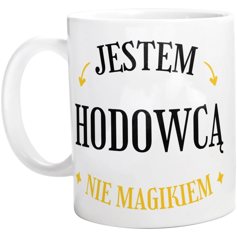 Jestem Hodowcą Nie Magikiem - Kubek Biały