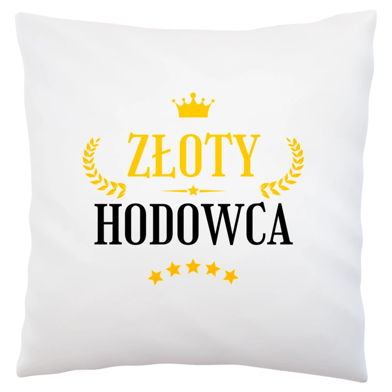 Złoty Hodowca - Poduszka Biała