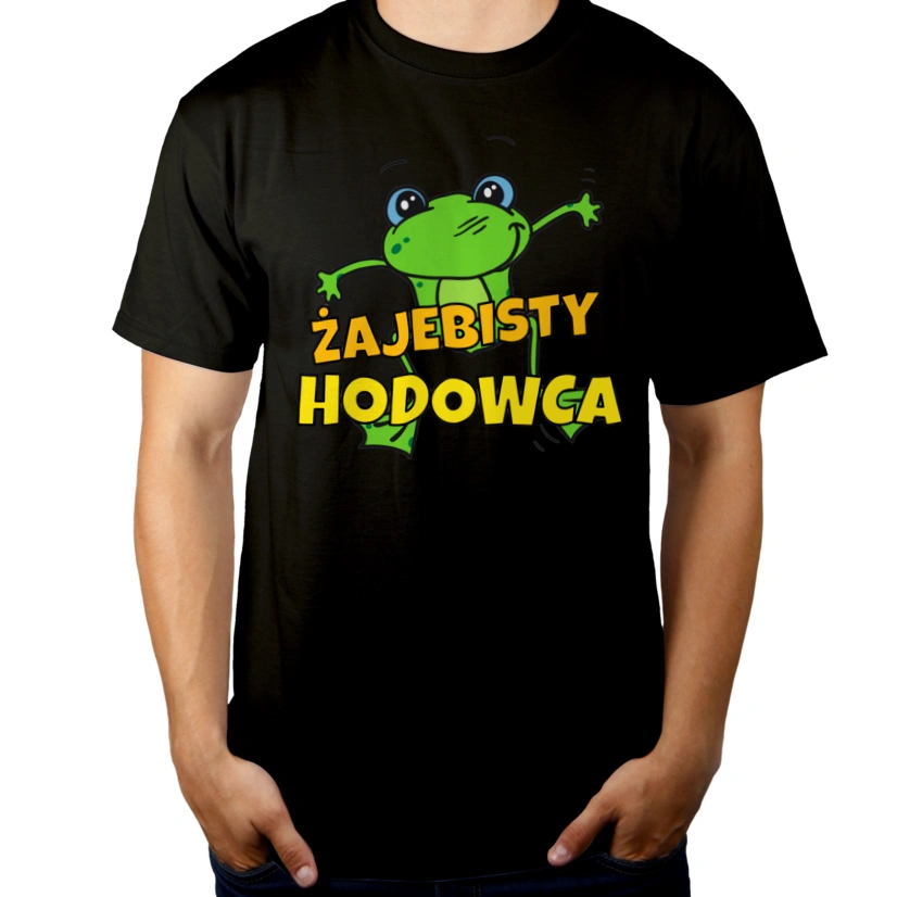 Żajebisty Hodowca - Męska Koszulka Czarna