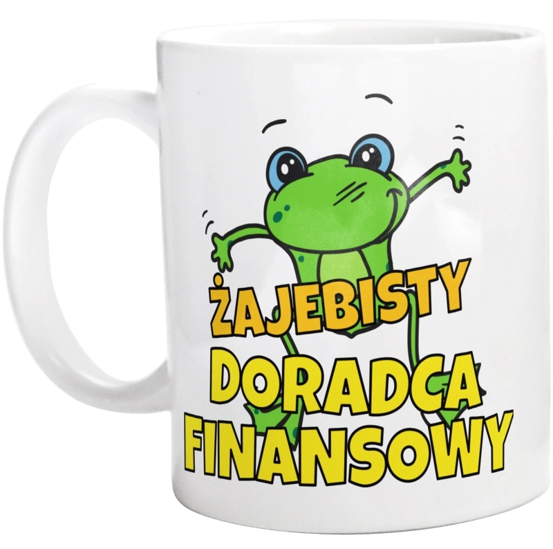 Żajebisty Doradca Finansowy - Kubek Biały