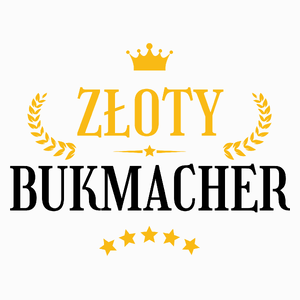 Złoty Bukmacher - Poduszka Biała