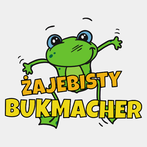 Żajebisty Bukmacher - Męska Koszulka Biała