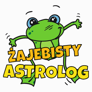 Żajebisty Astrolog - Poduszka Biała