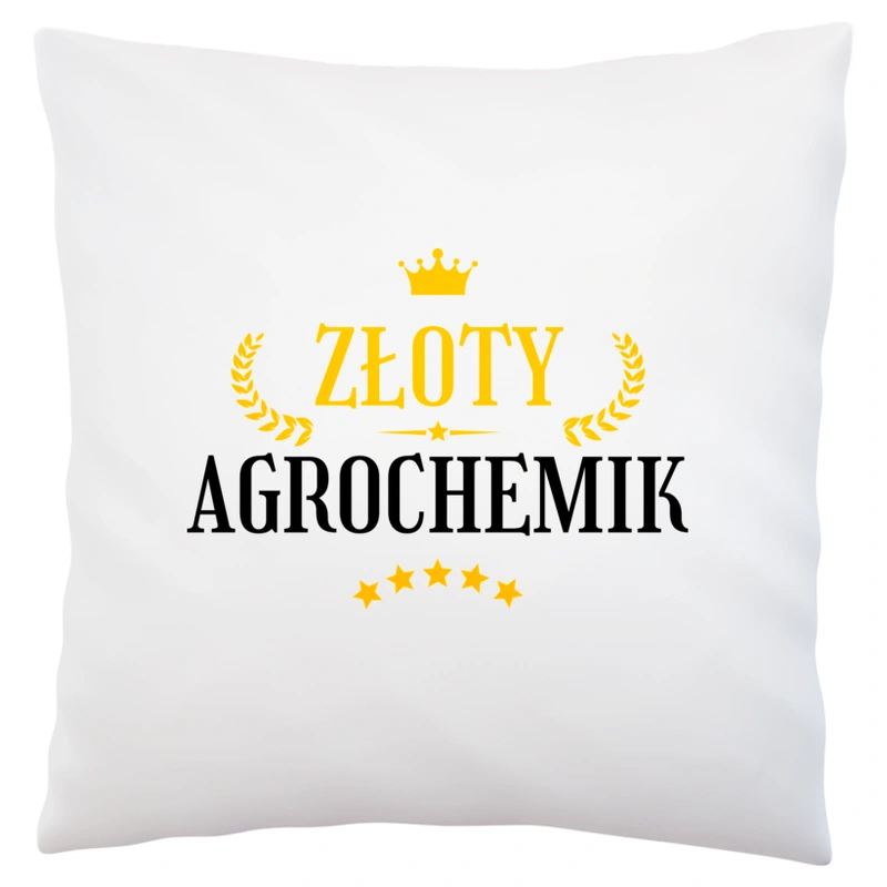 Złoty Agrochemik - Poduszka Biała