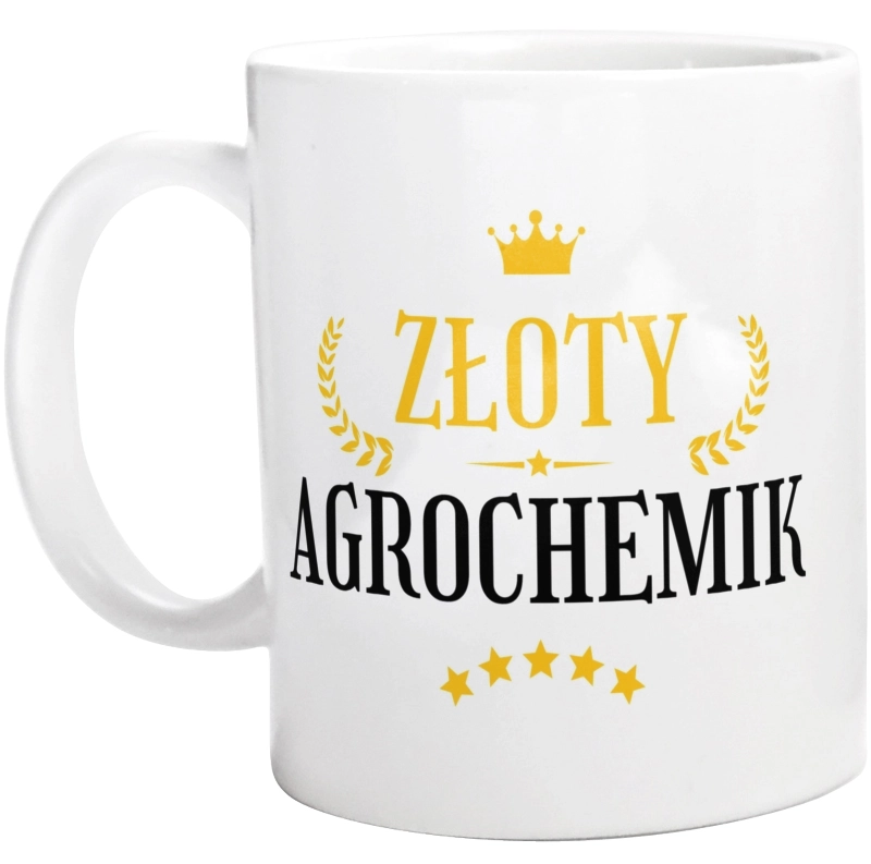 Złoty Agrochemik - Kubek Biały