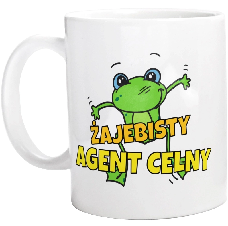 Żajebisty Agent Celny - Kubek Biały