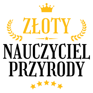 Złoty Nauczyciel Przyrody - Kubek Biały