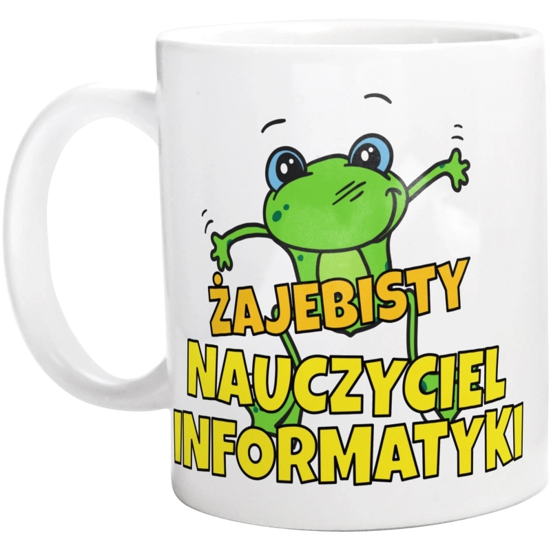 Żajebisty Nauczyciel Informatyki - Kubek Biały