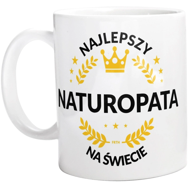 Najlepszy Naturopata Na Świecie - Kubek Biały