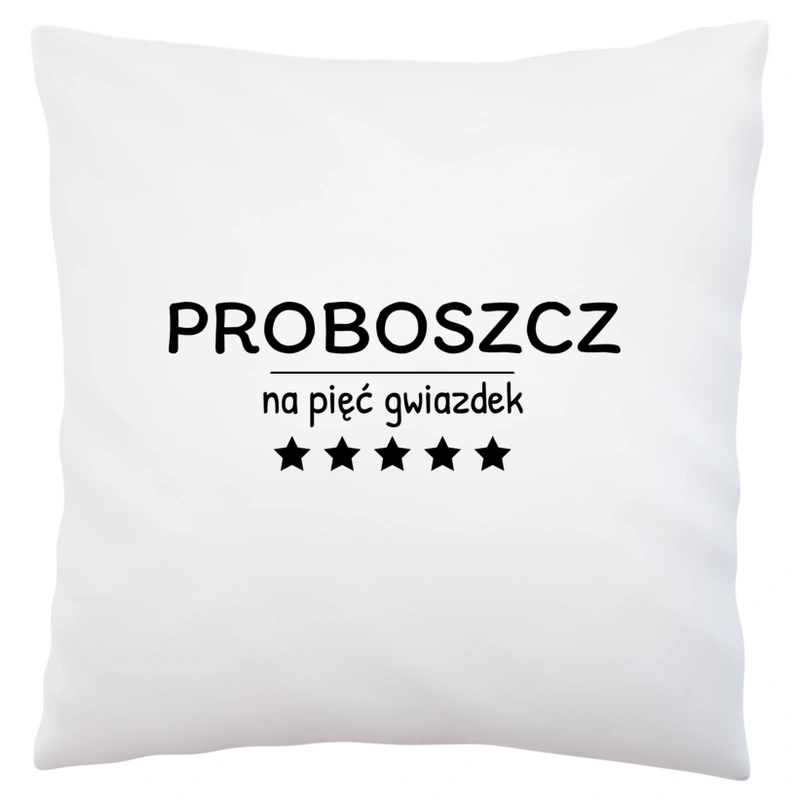 Proboszcz Na 5 Gwiazdek - Poduszka Biała