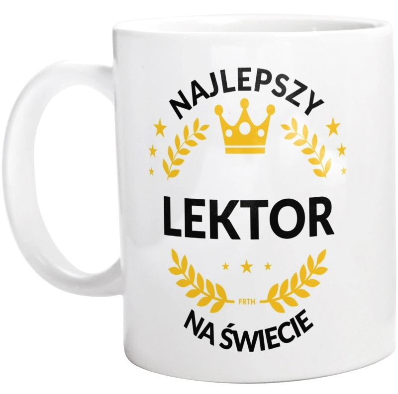 Najlepszy Lektor Na Świecie - Kubek Biały