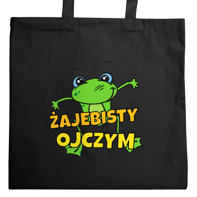 Żajebisty ojczym - Torba Na Zakupy Czarna