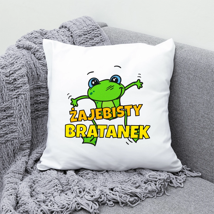 Żajebisty Bratanek - Poduszka Biała