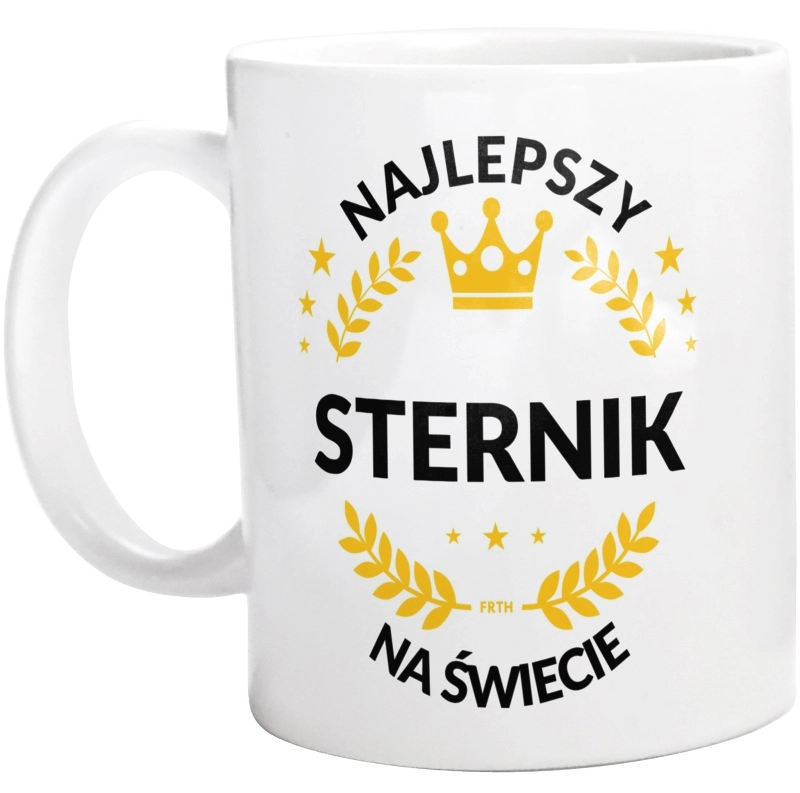 Najlepszy Sternik Na Świecie - Kubek Biały