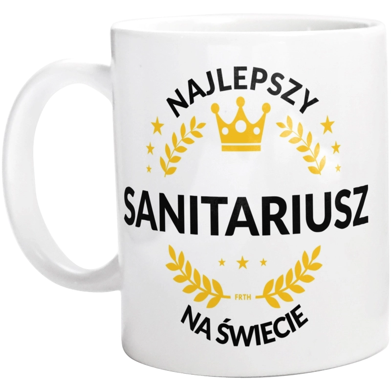 Najlepszy Sanitariusz Na Świecie - Kubek Biały