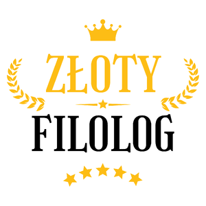 Złoty Filolog - Kubek Biały