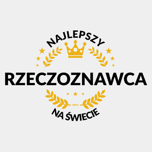 Najlepszy Rzeczoznawca Na Świecie - Męska Koszulka Biała