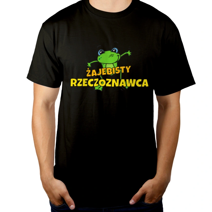 Żajebisty Rzeczoznawca - Męska Koszulka Czarna