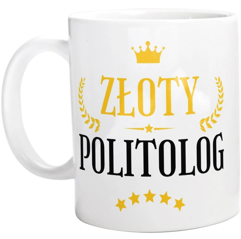 Złoty Politolog - Kubek Biały