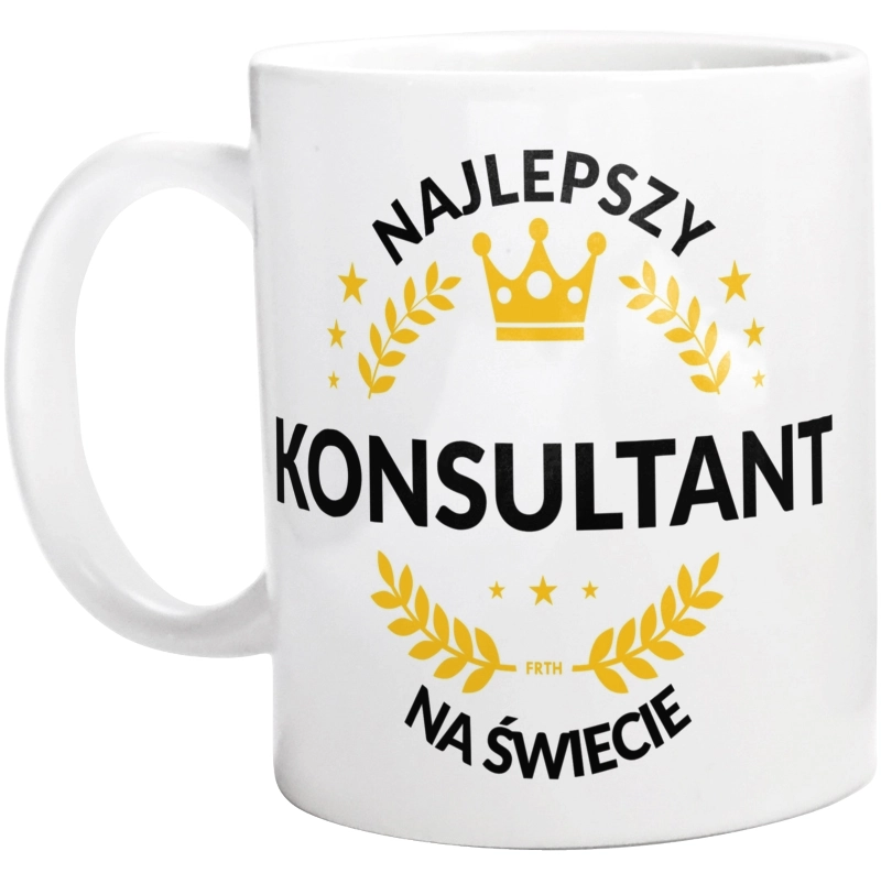 Najlepszy Konsultant Na Świecie - Kubek Biały