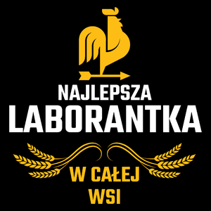 Najlepsza Laborantka W Całej Wsi - Torba Na Zakupy Czarna