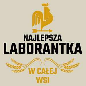 Najlepsza Laborantka W Całej Wsi - Torba Na Zakupy Natural