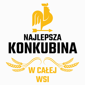 Najlepsza Konkubina W Całej Wsi - Poduszka Biała