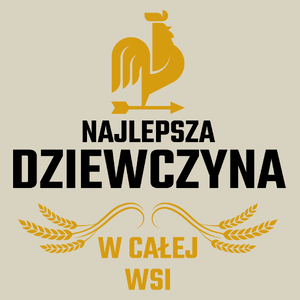 Najlepsza Dziewczyna W Całej Wsi - Torba Na Zakupy Natural