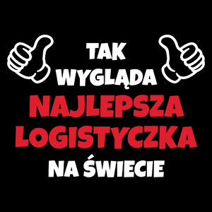 Tak Wygląda Najlepsza Logistyczka Na Świecie - Torba Na Zakupy Czarna