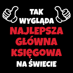 Tak Wygląda Najlepsza Główna Księgowa Na Świecie - Torba Na Zakupy Czarna