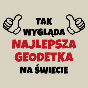 Tak Wygląda Najlepsza Geodetka Na Świecie - Torba Na Zakupy Natural