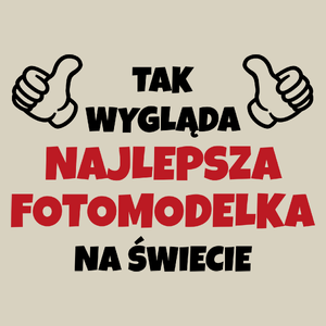 Tak Wygląda Najlepsza Fotomodelka Na Świecie - Torba Na Zakupy Natural