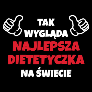 Tak Wygląda Najlepsza Dietetyczka Na Świecie - Torba Na Zakupy Czarna