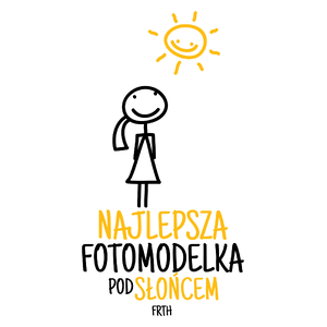 Najlepsza Fotomodelka Pod Słońcem - Kubek Biały