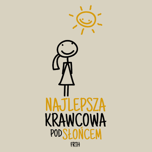 Najlepsza Krawcowa Pod Słońcem - Torba Na Zakupy Natural