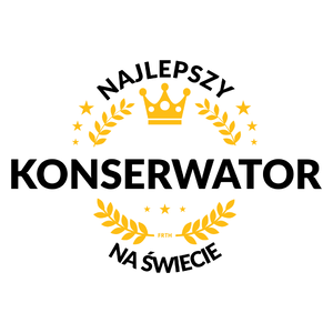 Najlepszy Konserwator Na Świecie - Kubek Biały