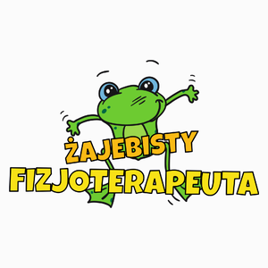 Żajebisty Fizjoterapeuta - Poduszka Biała