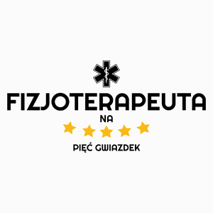 Fizjoterapeuta Na 5 Gwiazdek - Poduszka Biała