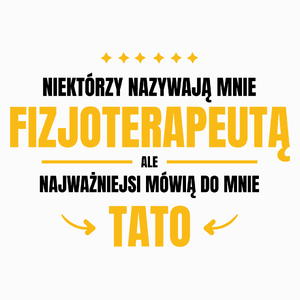 Tata Fizjoterapeuta - Poduszka Biała