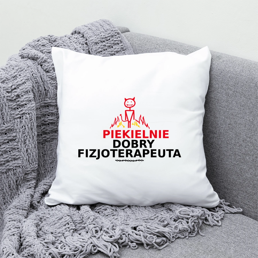 Piekielnie Dobry Fizjoterapeuta - Poduszka Biała