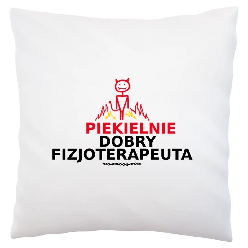 Piekielnie Dobry Fizjoterapeuta - Poduszka Biała