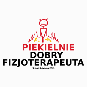 Piekielnie Dobry Fizjoterapeuta - Poduszka Biała