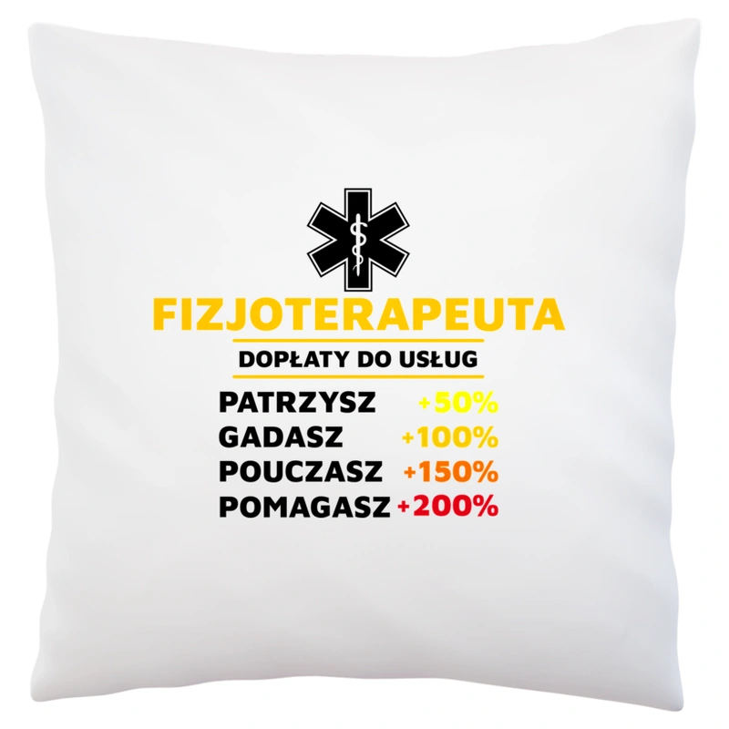 Dopłaty Do Usług Fizjoterapeuta - Poduszka Biała