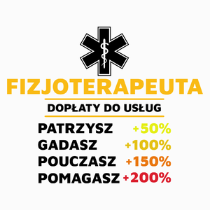 Dopłaty Do Usług Fizjoterapeuta - Poduszka Biała