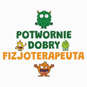 Potwornie Dobry Fizjoterapeuta - Poduszka Biała